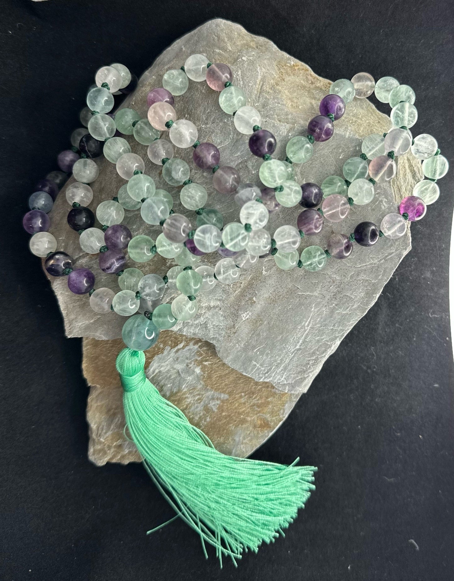 Fluorite Mala- 108 beads