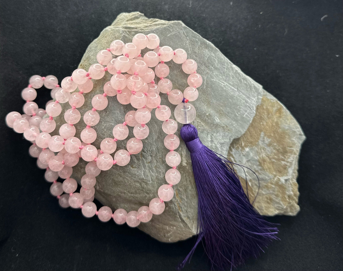Rose Quartz Mala- 108 beads