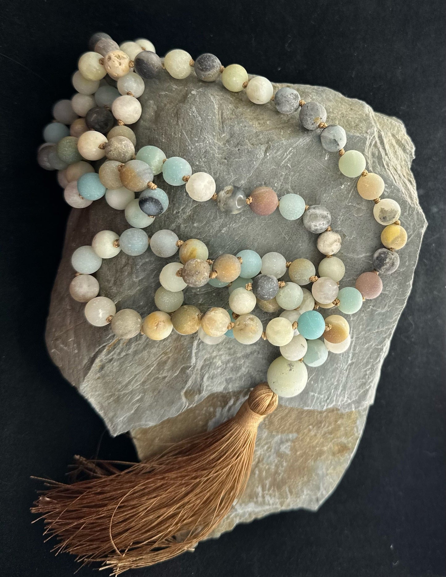 Amazonite Mala- 108 beads